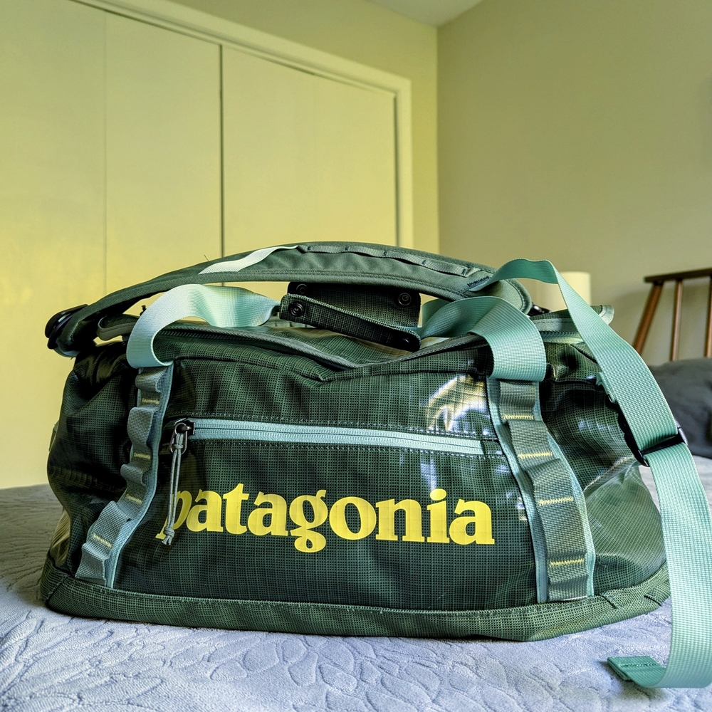 Patagonia Black Hold Duffel 40L
